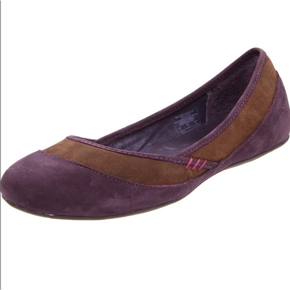 Patagonia Deep Plum Maha Smooth Flats Shoes 7.5 - Picture 1 of 7
